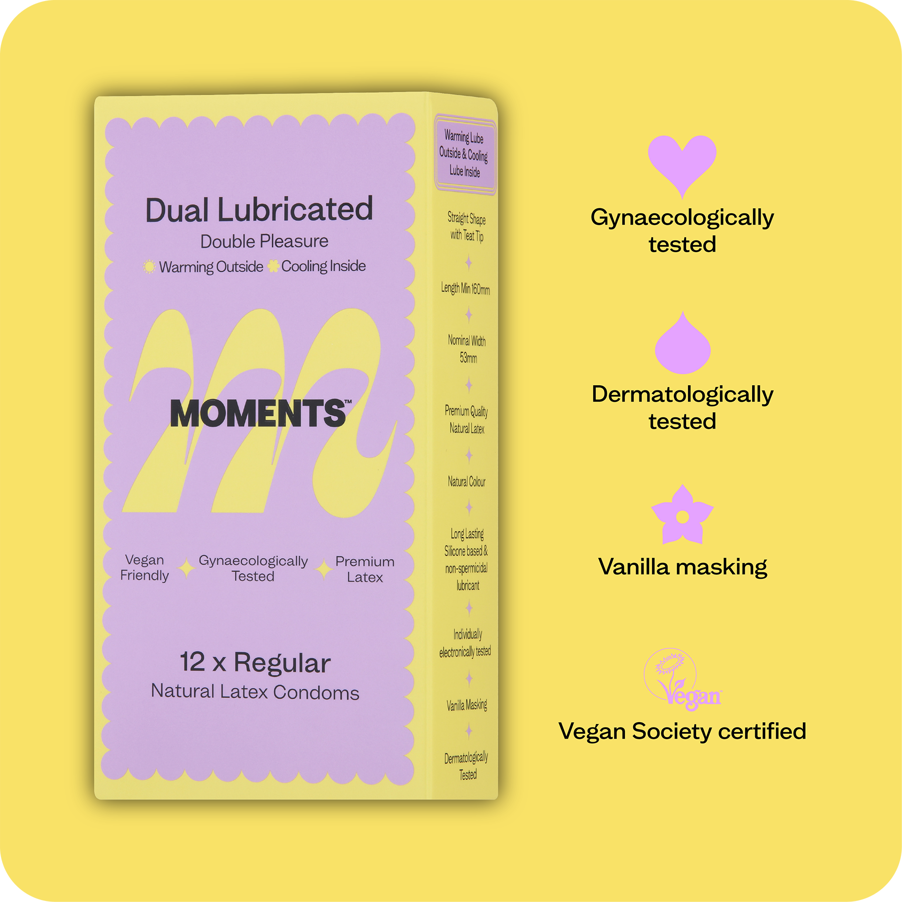 Moments Dual Lubricated